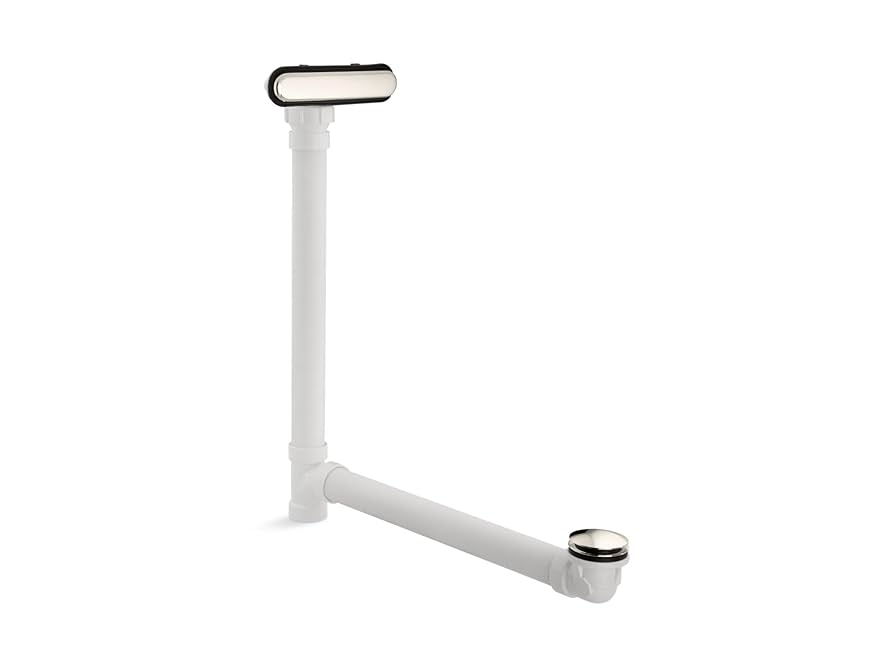 KOHLER 7272-SN Clearflo Slotted Overflow Bath Drain with Toe